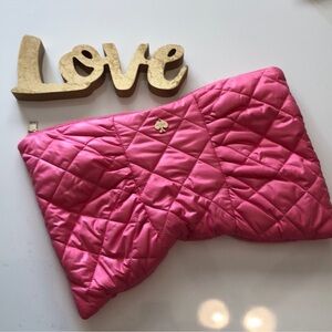 Kate Spade ♠️ medium pink bow travel bag ❤️ F